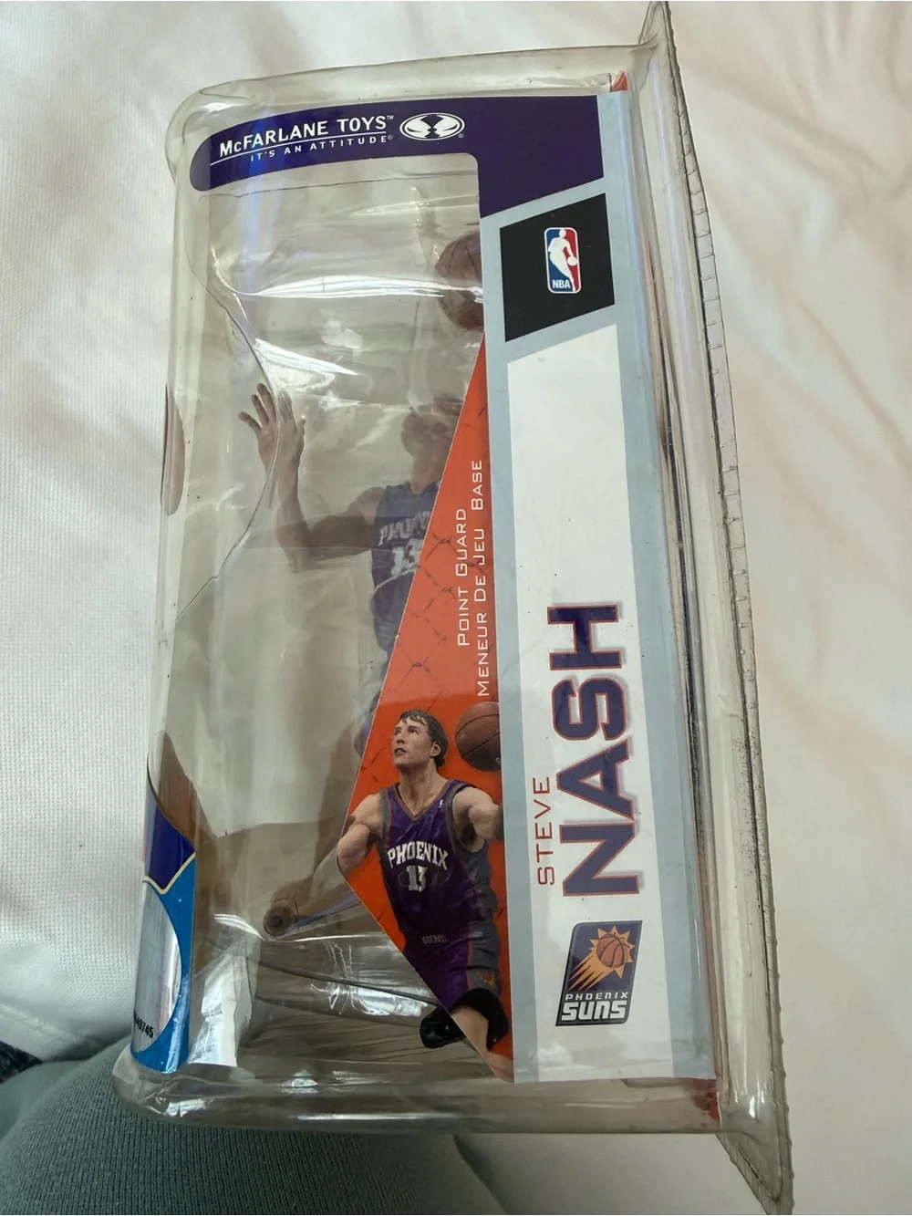 NBA Phoenix Suns Steve Nash Purple Orange Action Figure